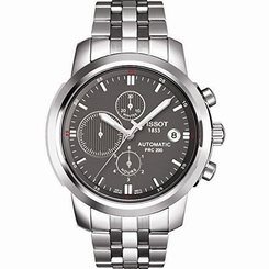 Tissot Men's T0144271108100 PRC200 Automatic Grey Chronograph Dial Watch
