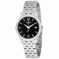 Tissot Tradition T0632101105700 Black Dial Women's Watch Quartz Movement - NEW