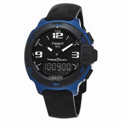Tissot Men's T081.420.97.057.00 T-Race Touch Black Dial Swiss Quartz Watch