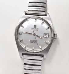 Vintage TISSOT Seastar Automatic PR516 Men's Stainless Steel Watch