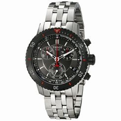 Tissot Men's T067.417.21.051.00 T-Sport Textured Dial Stainless Steel Watch