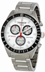 Tissot T0444172103100 T-Sport PRS 516 Silver Dial Men's Sports Chronograph Watch 679228506818