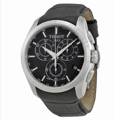 Tissot T-Trend Couturier Black Dial Chronograph Mens Watch T0356171605100 989908900134