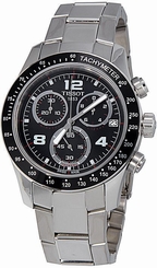 Tissot V8 Chronograph Black Dial Men's Watch T0394171105702