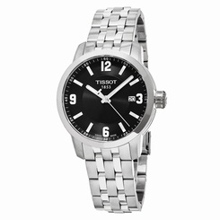 Tissot Men's T055.410.11.057.00 PRC 200 Black Dial Swiss Quartz Watch
