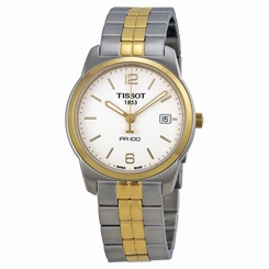 Tissot T0494102201700 Mens White Dial Analog Quartz Watch 7611608255735