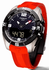 NEW MEN'S TISSOT T-TOUCH EXPERT SOLAR TACTILE TITANIUM WATCH T091.420.47.057.00