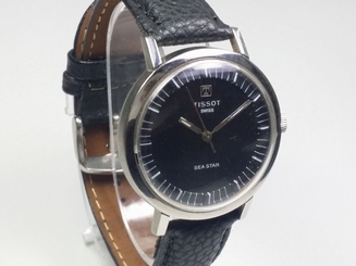 VINTAGE TISSOT & FILS SEA STAR 17J WINDING, SWISS MADE MEN'S ANALOG WRIST WATCH