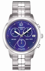 Chronograph Tissot PR 100 T0494171104700/T049.417.11.047.00 Blue Dial Mens Watch