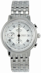 Tissot Bridgeport Chronograph Stainless Steel Mens Watch T0454271103300