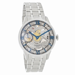 Tissot Des-Tourelle Men Skeleton Swiss Automatic Watch T099.405.11.418.00