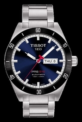 Tissot PRS 516 Swiss Quartz Blue Dial Men's Analog Watch T044.430.21.041.00