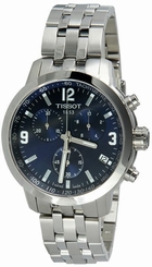 Tissot Men's T0554171104700 PRC200 Analog Display Quartz Silver Watch 758499240925