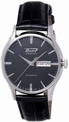 Tissot Men's TIST0194301605101 Visodate Black Dial Watch