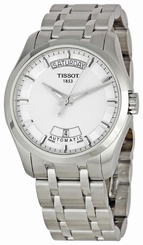 Tissot T0354071103100 T-Trend Couturier White Dial Steel Men's Automatic Watch