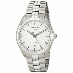 Tissot T1014101103100 Mens Silver Dial Analog Quartz Watch