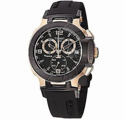 Tissot T-Sport T-Race Rose Gold Tone Chronograph Watch T048.417.27.057.06 758499236775