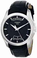 NEW MEN'S TISSOT COUTURIER 25 JEWEL AUTOMATIC SAPPHIRE T035.407.16.051.00 683498417958