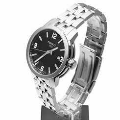 Tissot T0554101105700 PRC 200 Sport Steel Men's Black Dial Watch - New in Box 758499240994