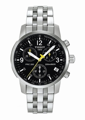 Tissot T0554171105700 PRC 200 Quartz Chronograph Tachymeter Analog Men's Watch