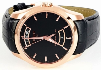 Tissot T0354073605101 Couturier Powermatic 80 Rose Plated Case 41mm Men's Watch