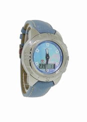 Tissot T-Touch T33.7.638.81 Women's Titanium Mother of Pearl Ana / Digital Watch