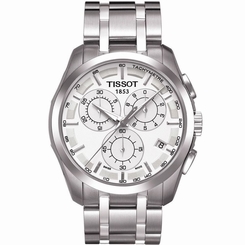 Tissot T035.617.11.031.00 Mens White Dial Analog Quartz Watch 7611608243596