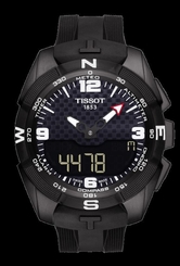 Tissot T-Touch Black Analog Digital Men's Watch T091.420.47.057.01