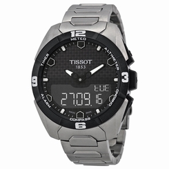 Tissot Men's T091.420.44.051.00 T-Touch Solar Analog-Digital Display Watch