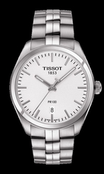 Tissot PR 100 Gent Silver Quartz Analog Men's Watch T101.410.11.031.00