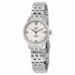 Tissot T41118334 Womens Silver Dial Analog Automatic Watch
