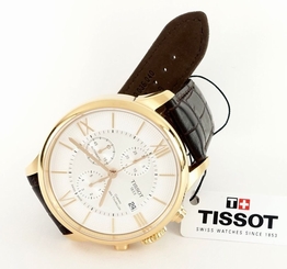 Tissot T0994273603800 Automatic Rose Gold Tone Men's Watch Chemin Des Tourelles