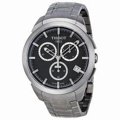 Tissot T0694174406100 Mens Grey Dial Analog Quartz Watch with Titanium Strap 758499240086