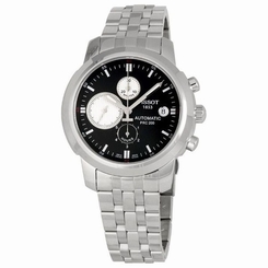 Tissot Prc 200 T014.427.11.051.01 Mens Black Dial Analog Automatic Watch