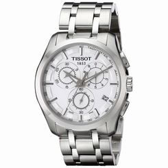 Tissot T0356171103100 Mens Silver Dial Analog Quartz Watch 7611608243596