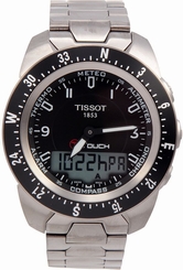Tissot Men's T0134204405700 T-Touch Expert Pilot Black Touch Watch