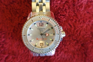 Tissot Seastar 660 Vintage Quartz Silver face sapphire crystal