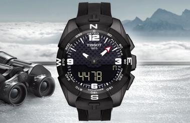 NEW MEN'S TISSOT T-TOUCH EXPERT SOLAR TACTILE TITANIUM WATCH T091.420.47.057.01