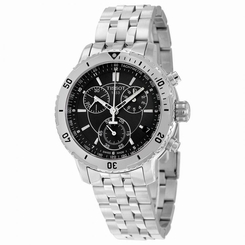 Tissot T0674171105100 PRS 200 Quartz Chornograph Black Dial Bracelet Men's Watch