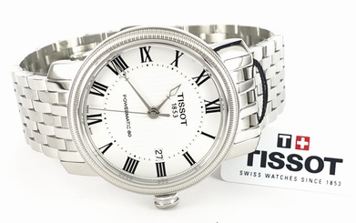 Tissot Automatic T0974071103300 Bridgeport Silver Dial Men's Bracelet Watch