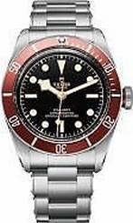 Tudor Heritage Black Bay Red Bezel Automatic Men's Watch 79230R-0001