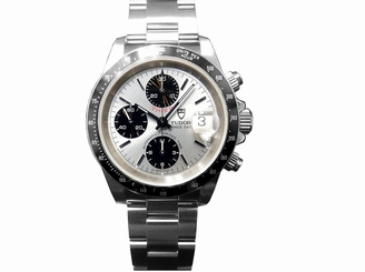 Pre-Owned TUDOR Chrono Time Tiger 79260 Men's Silver Automatic Watch,MD