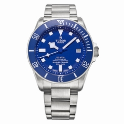 Tudor Pelagos 42mm Blue Dial Automatic Titanium Men's Watch 25600TB