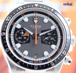 Tudor Heritage Chrono Grey Face 42mm Automatic Steel Mens Watch ref. 70330N 845960064712