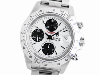 Pre-Owned Tudor Prince Date Chrono Time Tiger SS Men's Automatic Watch 79280,MR