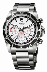 Tudor Grantour 42mm Automatic Steel Men's Watch 20530N-WSSS