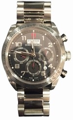 Tudor 42000-95730 BLK ARAB Fastrider Chronograph Black Dial Men Steel Watch New