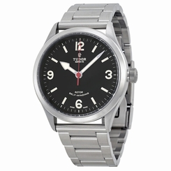 Tudor Heritage Ranger Black Dial Stainless Steel Mens Watch 79910-BKASSS 845960060486