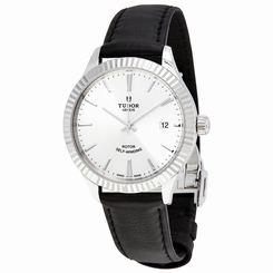 Tudor Style Silver Dial Automatic Mens Watch 12510-SVLS