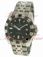 Tudor Rotor Sport, Black Dial - Stainless Steel on Bracelet, Ref # 20020